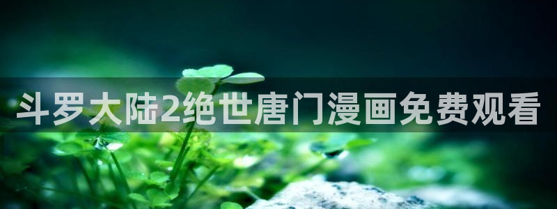美丽新世界汗汗漫画：斗罗大陆2绝世唐门漫画免费观看