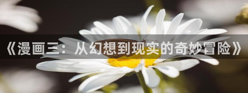 汗汗漫画大全首页：《漫画三：从幻想到现实的奇妙冒险》